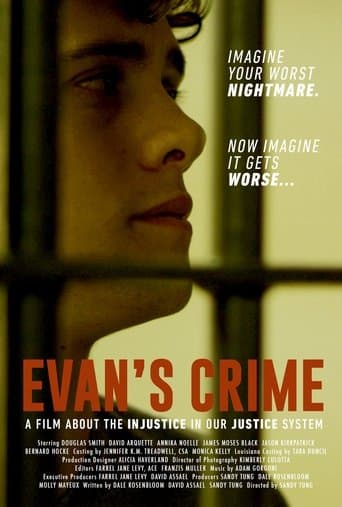 Movie poster for Evan's Crime