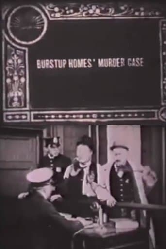 Movie poster for Burstup Homes' Murder Case