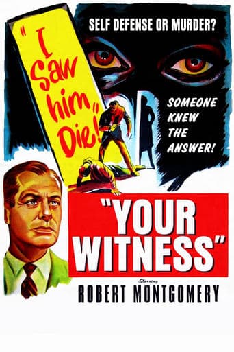 Movie poster for Your Witness
