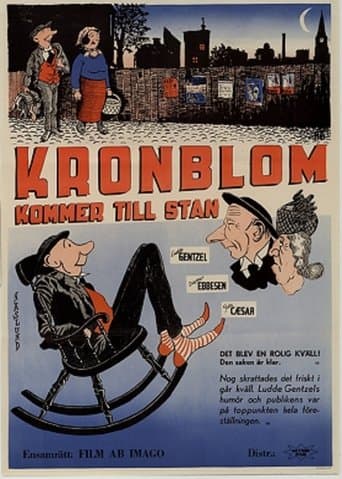 Movie poster for Kronblom kommer till stan