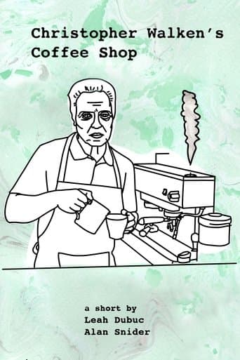 Movie poster for Christopher Walken's Coffee Shop