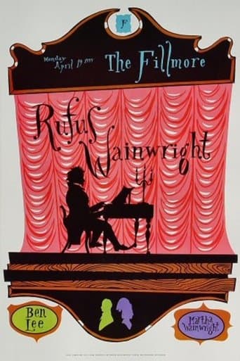 Movie poster for Rufus Wainwright: Live at the FiIlmore