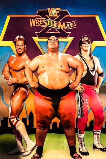 Movie poster for WWE WrestleMania X