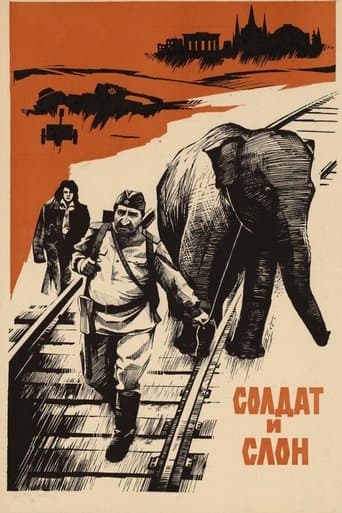 Movie poster for The Soldier and the Elephant