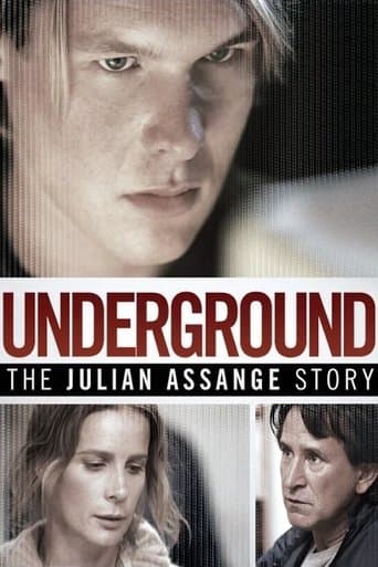 Movie poster for Underground: The Julian Assange Story