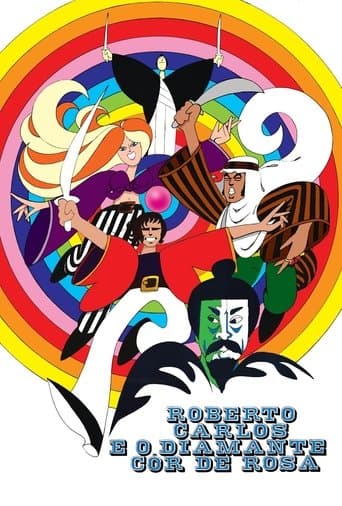 Movie poster for Roberto Carlos e o Diamante Cor-de-Rosa