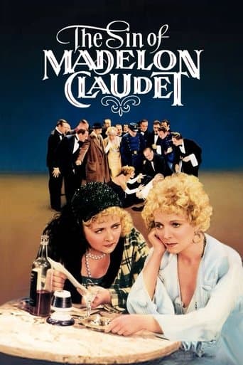 Movie poster for The Sin of Madelon Claudet