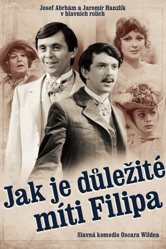 Movie poster for Jak je důležité míti Filipa