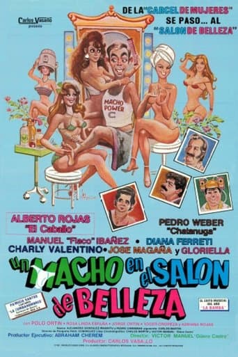 Movie poster for Un macho en el salón de belleza