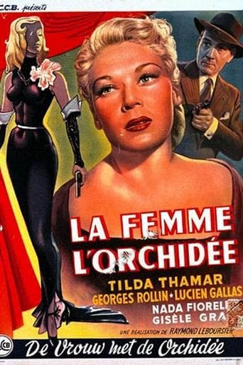 Movie poster for The Woman with the Orchid