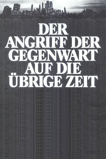 Movie poster for The Assault of the Present on the Rest of Time