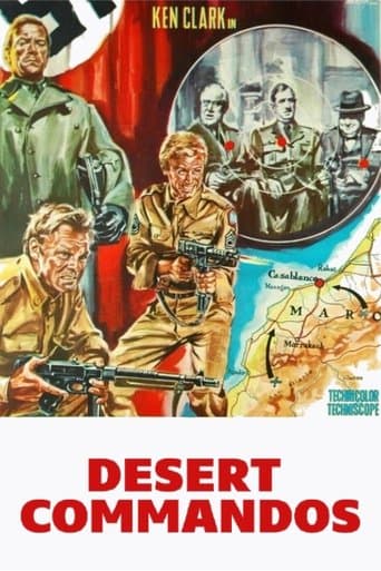 Movie poster for Desert Commandos