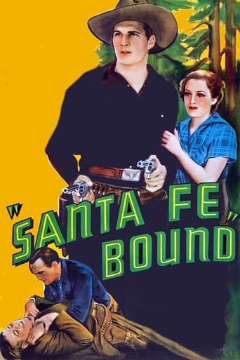 Movie poster for Santa Fe Bound