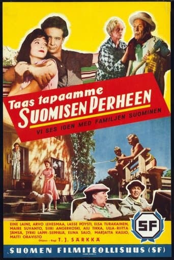 Movie poster for Taas tapaamme Suomisen perheen