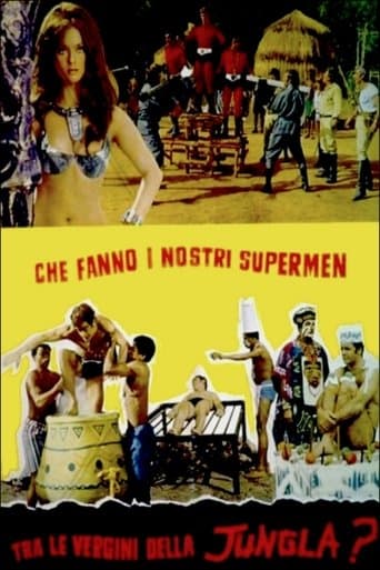 Movie poster for Three Supermen in the Jungle