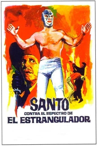 Movie poster for Santo vs. the Ghost of the Strangler