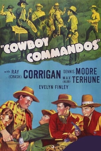 Movie poster for Cowboy Commandos