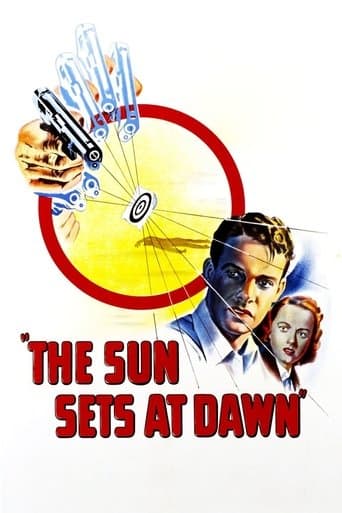 Movie poster for The Sun Sets at Dawn