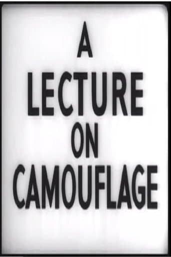 Movie poster for A Lecture on Camouflage