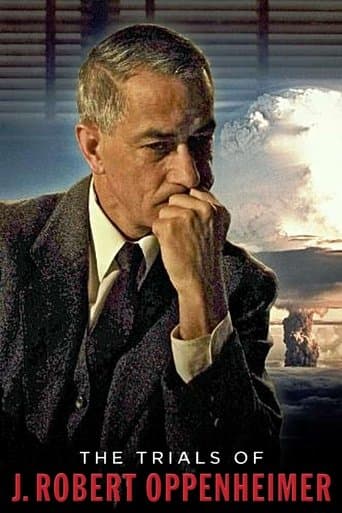 Movie poster for The Trials of J. Robert Oppenheimer