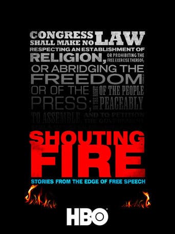 Movie poster for Shouting Fire: Stories from the Edge of Free Speech