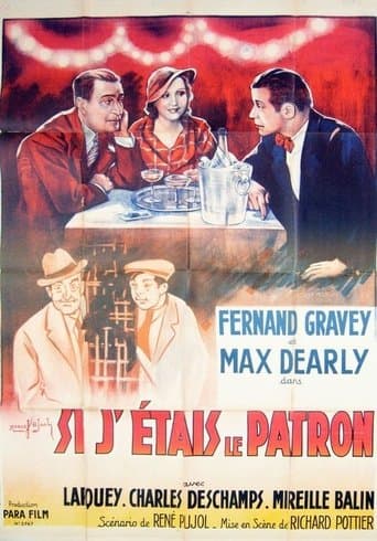 Movie poster for Si j'étais le patron