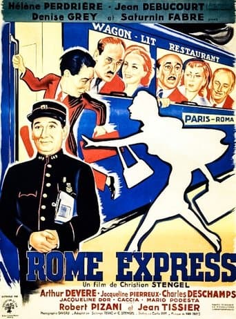 Movie poster for Rome Express