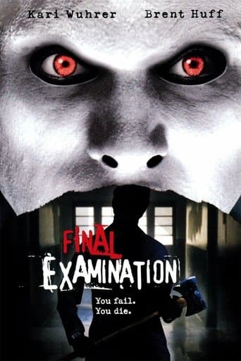 Movie poster for Final Examination