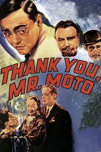 Movie poster for Thank You, Mr. Moto