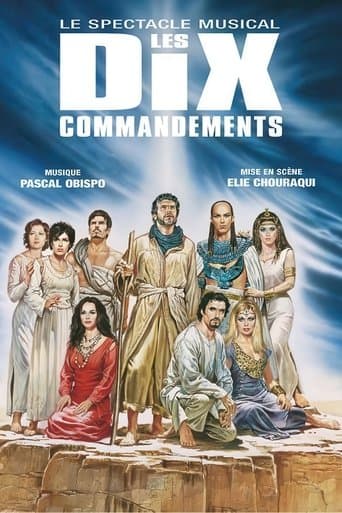 Movie poster for Les dix commandements, le spectacle musical