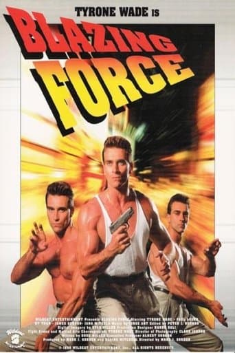Movie poster for Blazing Force