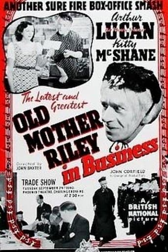 Movie poster for Old Mother Riley in Business