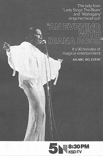 Movie poster for An Evening with Diana Ross
