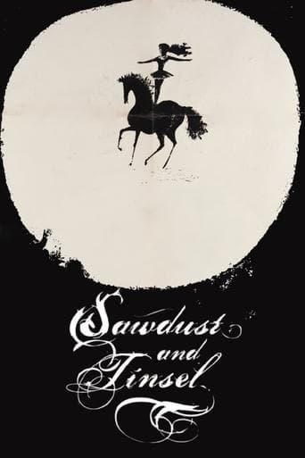 Movie poster for Sawdust and Tinsel
