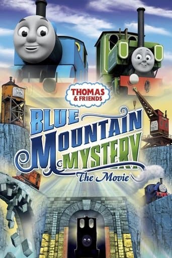 Movie poster for Thomas & Friends: Blue Mountain Mystery - The Movie