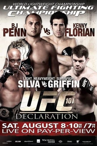 Movie poster for UFC 101: Declaration