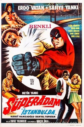 Movie poster for Süper Adam İstanbul'da