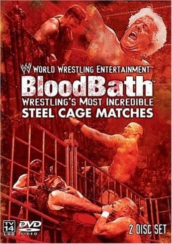 Movie poster for WWE: Bloodbath - Wrestling's Most Incredible Steel Cage Matches