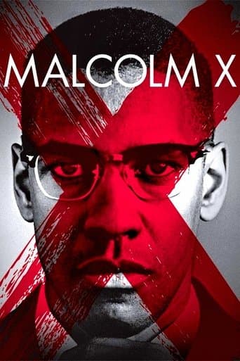 Movie poster for Malcolm X