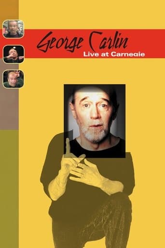 Movie poster for Carlin at Carnegie