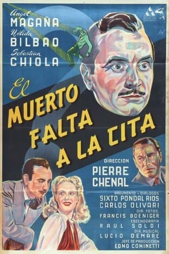 Movie poster for El muerto falta a la cita