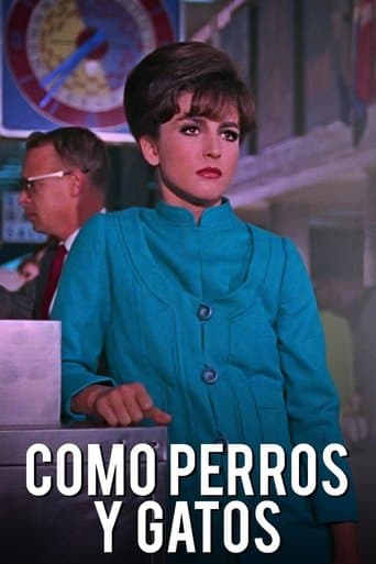Movie poster for Como perros y gatos