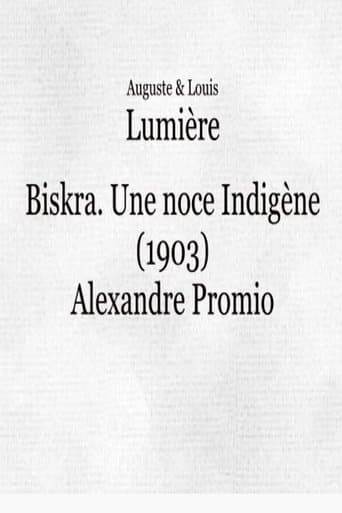 Movie poster for Biskra : une noce indigène