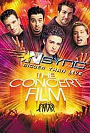Movie poster for 'N Sync: Bigger Than Live