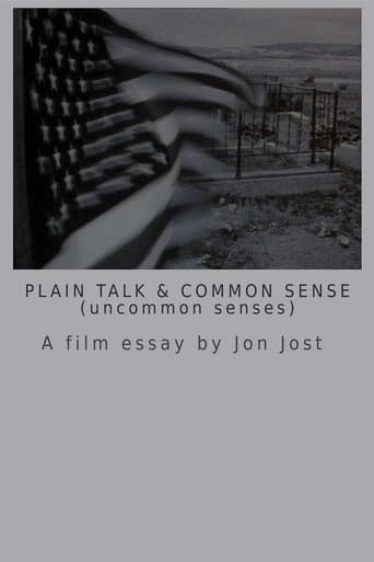 Movie poster for Plain Talk and Common Sense (uncommon senses)