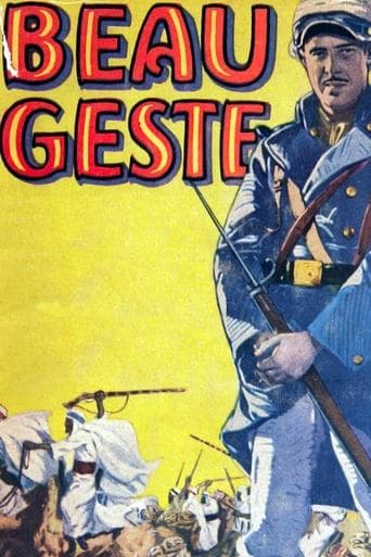 Movie poster for Beau Geste