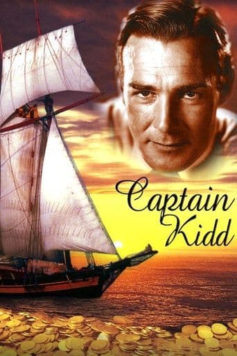 Movie poster for Captain Kidd