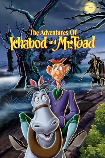 Movie poster for The Adventures of Ichabod and Mr. Toad