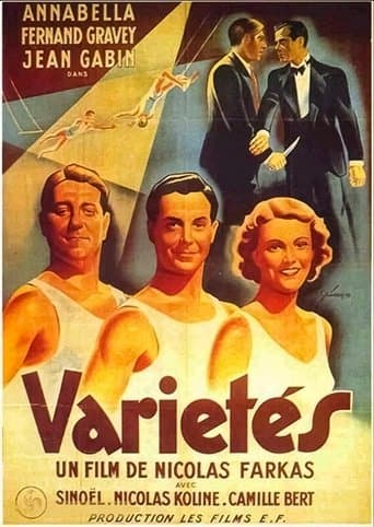 Movie poster for Varieté
