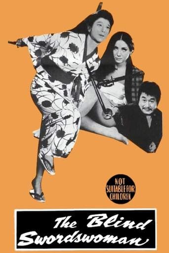 Movie poster for Crimson Bat, the Blind Swordswoman